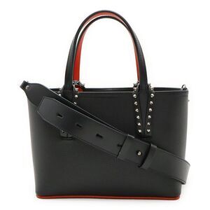 Christian Louboutin Cabata Leather Studded Handbag